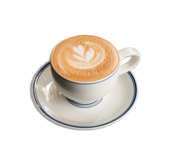 Xícara de café preto