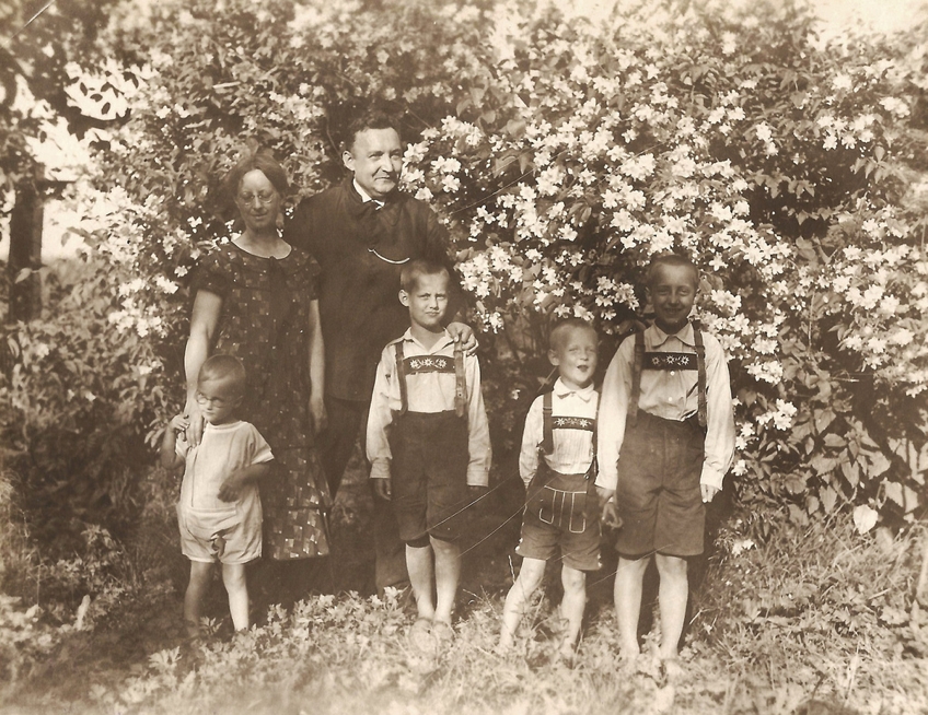 Foto da família tüpfeln